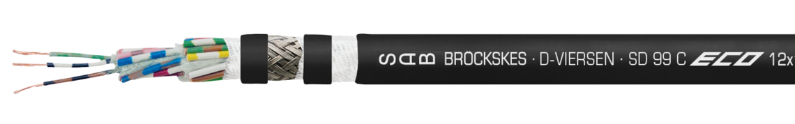 Aufdruck-Beispiel:
SAB BRÖCKSKES · D-VIERSEN · SD 99 C ECO 25x0,14mm² CE