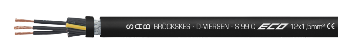 SAB BRÖCKSKES · D-VIERSEN · S 99 C ECO 12x1,5mm2 CE