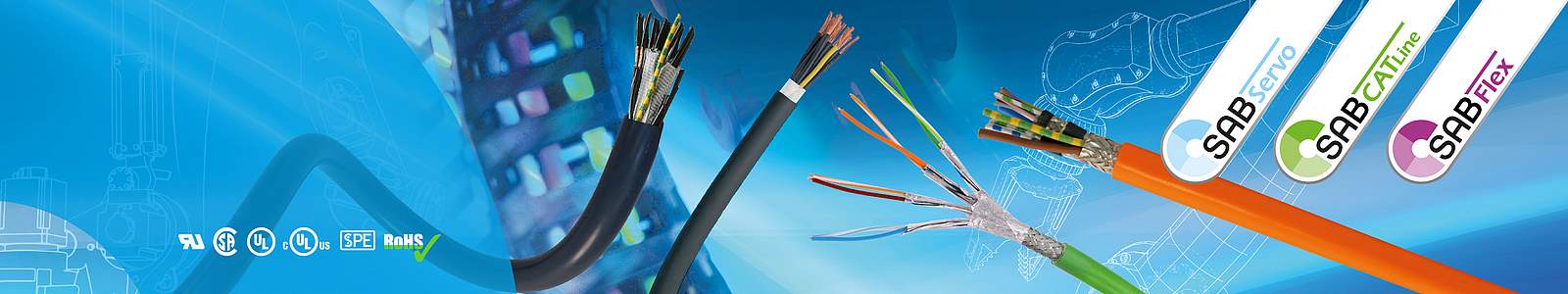 Otomasyon sistemleri için kablolar